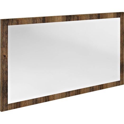 Miroir NIROX avec cadre 120x70cm, chêne Collingwood (1/2)
