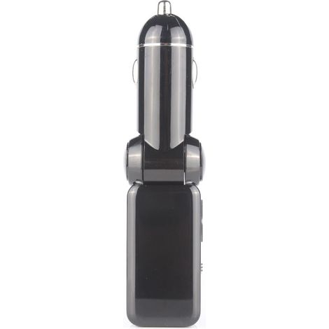 Trasmettitore FM Bluetooth wireless, adattatore per radio stereo, lettore MP3, kit vivavoce per auto con caricatore USB (1/2)