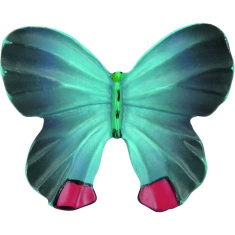Format Möbelknopf Kunststoff Schmetterling