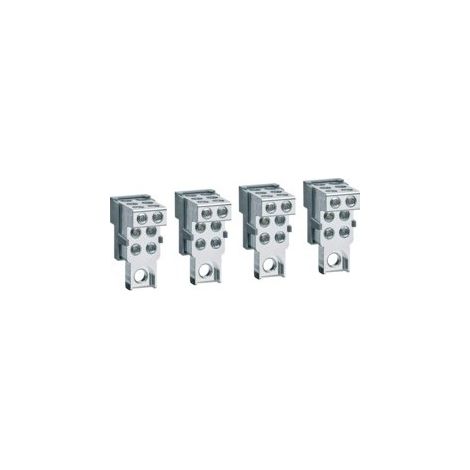 Cage de raccordement P250 Cu-Al 4P 6x6-35mm² (à unité) HAGER