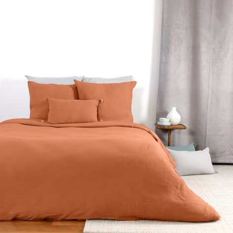 Parure de lit GAZGAZ double gaze de coton 260x240 cm (1/5)