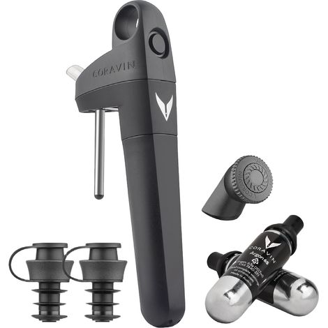 Coravin Pivot Plus Weinerhaltungssystem Schwarz
