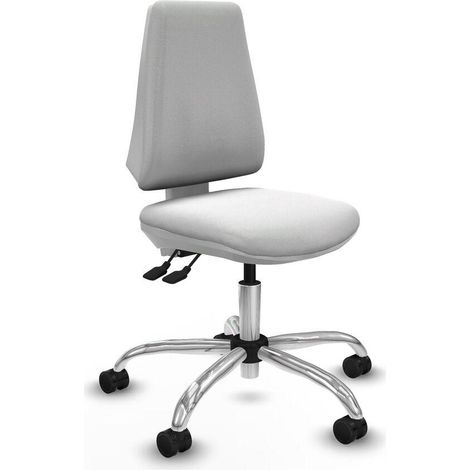 Piqueras y Crespo Bürostuhl Weiß Ergonomisch