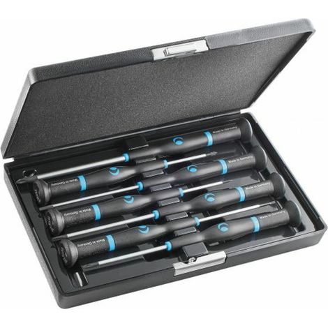 Set di cacciaviti di precisione witte 7 pezzi nero ergonomico (1/2)