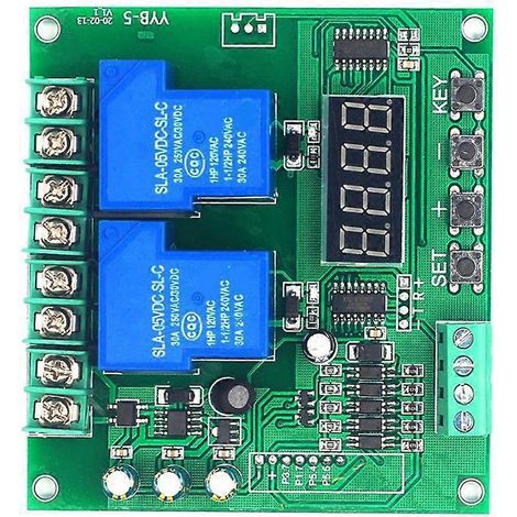 Carte de commande de moteur 12 V/24 V marche avant/arrière pour projets d'automatisation DIY