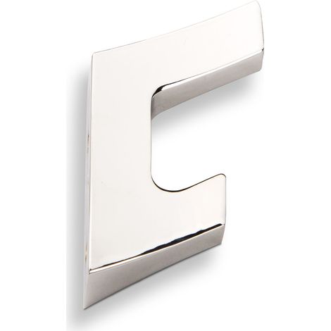 Porte-manteau SO-TECH Ilka Double Chrome poli - gris clair - H90×L38×P13 mm - pour vestiaire, entrée, couloir - pour manteaux, vestes, sacs