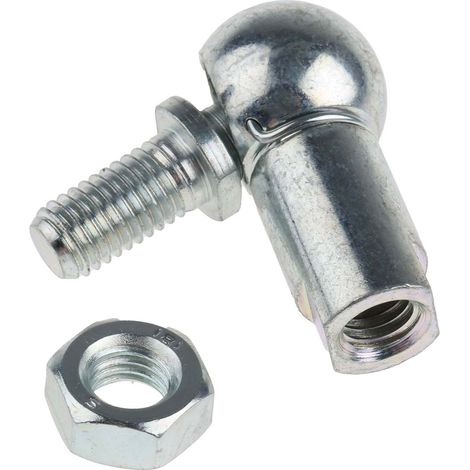 Articulation à rotule en Acier, Filetage de fixation M10, rotule de 16mm ( Prix pour Paquet de 4 )