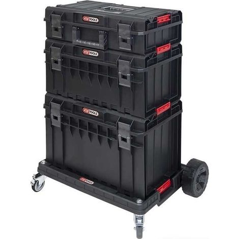 SCM set di scatole con carrello di trasporto - 4 pezzi - 850.0377