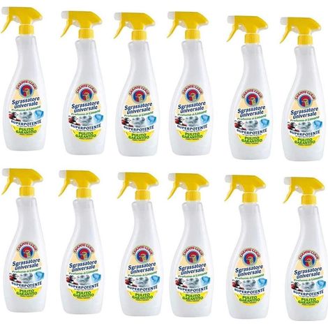 CHANTECLAIR CONFEZIONE DA 12 PZ SGRASSATORE 700ML DISINFETTANTE AL LIMONE (1/2)