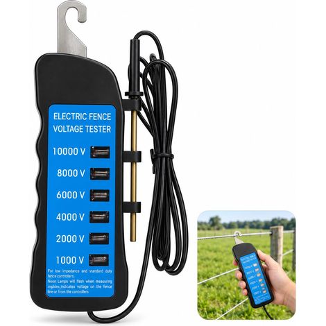 Testeur de clôture électrique, Testeur de clôture et compteur d'électricité (1/5)