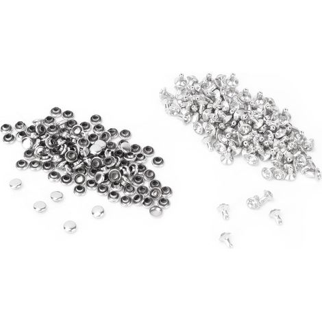 Rivets à Cristaux 6mm pour Décoration Cuir et Accessoires DIY (1/5)