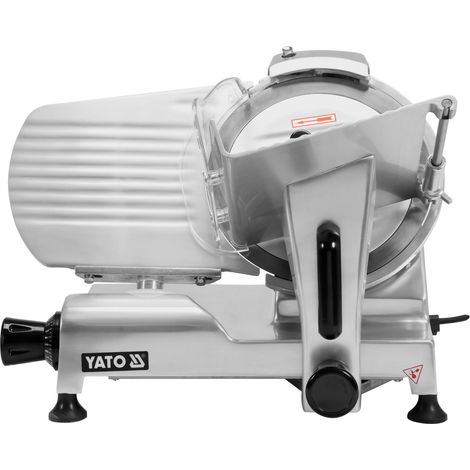 Gastro Aufschnittmaschine 250 mm, eloxiert, Schleifvorrichtung
