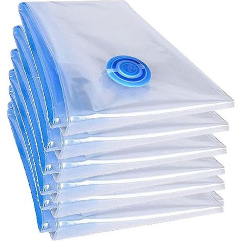 Sacs de rangement sous vide XXL 100x70cm, lot de 6, cadeau-AquaForge