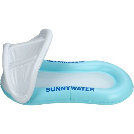 Canot gonflable abri PVC nylon épais, lounge piscine gonflable pour homme femme (1/5)