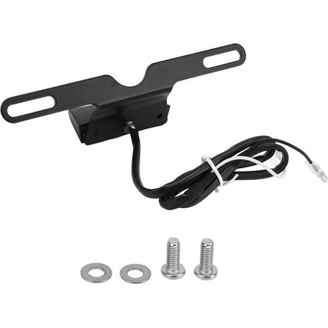 Feu de plaque moto LED blanc pur étanche, éclairage immatriculation compatible MT10 MT09 MT07 MT03 MT01 MT25 (1/5)