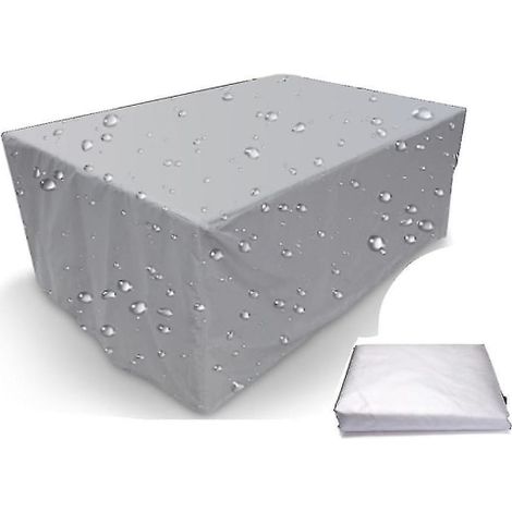 Housse de Chaise Jardin Imperméable 200x200x85cm, Protège-Meubles Extérieur Anti-Pluie et Neige, Tailles 70+ pour Mobilier de Terrasse (1/4)