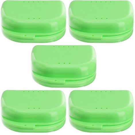 5 boîtes de rangement pour prothèses dentaires (1/3)