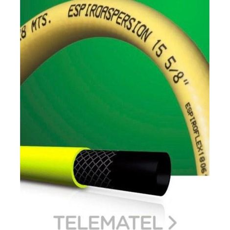 ESPIROFLEX rollo 25m. manguera espiroasp. amarilla 19 3/4 , rollo 25m. manguera espiroasp. amarilla 19 3/4