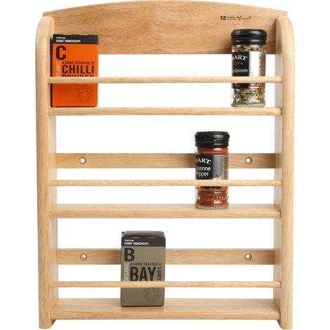 T&g Woodware - Etagère pour 18 pots à épices