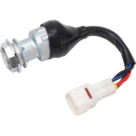 Interrupteur à clé d'allumage 372001150 compatible avec les motos des séries HiSUN 400, 500, 700 et 800. (1/5)