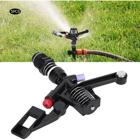 Outil de pulvérisation à bascule rotative en 5 pièces, filetage mâle DN20 3/4 po, pour l'irrigation agricole