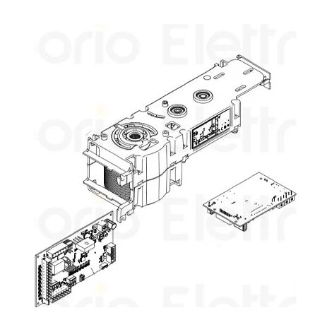 faac pièce détachée carte i/o 950n2 63003257 (1/3)