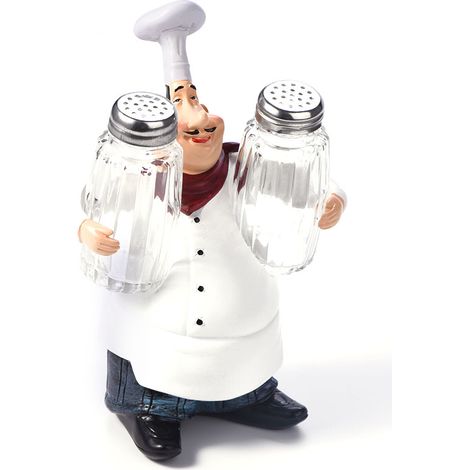 Figurine chef vintage château décor cuisine restaurant résine statuette mignonne ornement artisanat A (1/5)