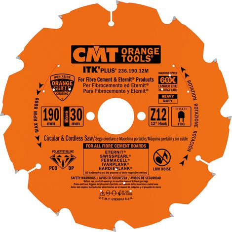 236.125.07 SIERRA CIRCULAR PARA MAT. ABRASIVOS DP 125X2.0/1.4X22.23 Z7 TCG