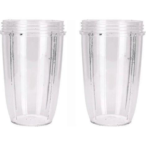 Gobelets de rechange pour Nutribullet (grand format - 710 ml) par Preferred Parts Pièces de rechange et accessoires de qualité supérieure pour Nutribullet (lot de 2) (1/5)
