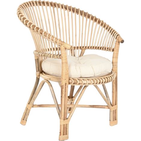 Silla Bambu Ratan 69X66X85 Natural (1/5)