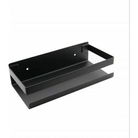 Étagère Murale Porte-Serviettes 20cm pour Cuisine et Salle de Bain, Support Mural Pratique et Gain de Place (1/4)