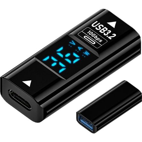Adaptateur USB Femelle USB C Femelle,Adaptateur C Adaptateur USB C Femelle USB A Femelle Convertisseur de coupleur d'ext (1/5)