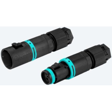 Kit micro techno connettore presa e spina 3p - thb.381.a3e.r