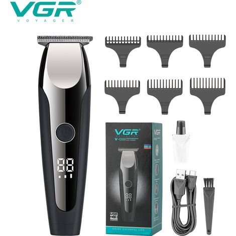 Tondeuse à cheveux avec motif gravé, tondeuse électrique, tondeuse électrique de qualité professionnelle (1/4)