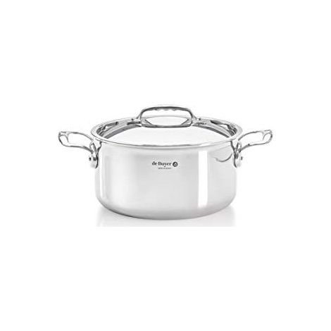 Faitout inox/alumunium 24cm - De Buyer - 3742.24