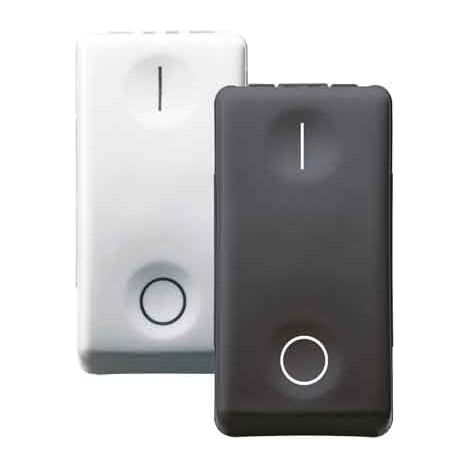 INTERRUPTOR BIPOLAR 'SYSTEM' 16A x 250V - Negro