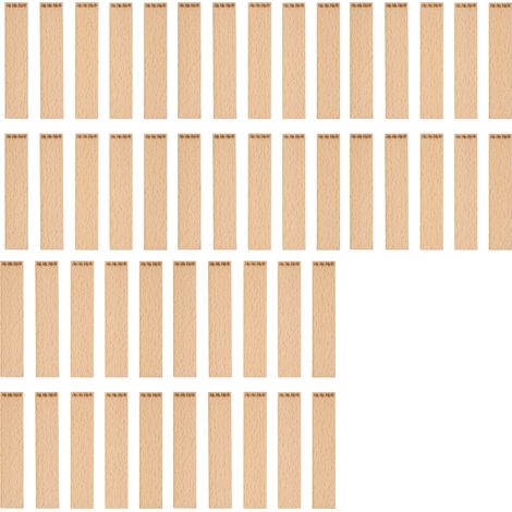 Holzdochte mit Gravur – ho ho ho 100 x 20 x 1 mm, 50 Stück (1/5)
