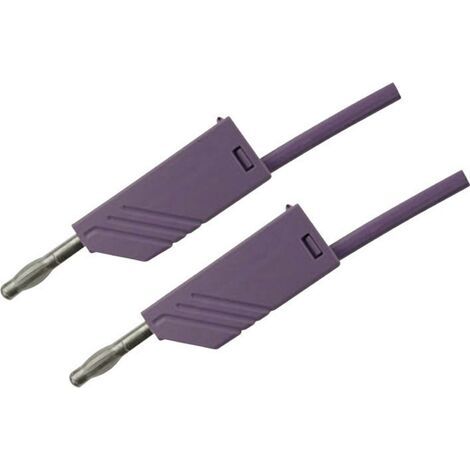 Hirschmann Test & Measurement MLN 100/2,5 VI Messleitung Lamellenstecker 4 mm Lamellenstecker 4 mm 1 (1/3)