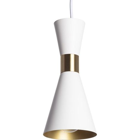 Suspension Métal Jigger Blanc (1/5)