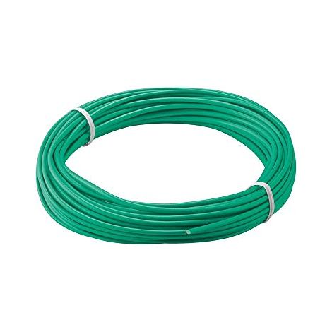 Goobay 55042 Il Rame Isolato, Verde, 1.1mm Diametro, 10m Lunghezza del Cavo (1/3)