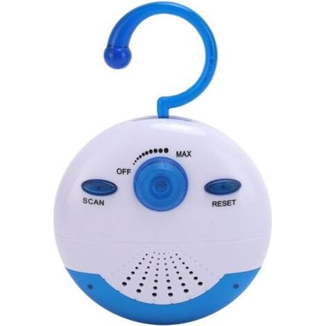 Wasserdichtes Duschradio mit FM-Lautsprechern für Badezimmer, tragbares FM-Duschradio mit eingebautem Lautsprecher und Antenne (1/5)