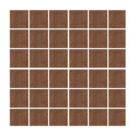 Carrelage effet métal ZINC Mosaïque 5x5cm Marron - Naturel - boîte de 0.89 m2 - Mosaïque 5x5cm Marron - boîte de 0.89 m2 - Mosaïque 5x5 Mosaïque 5x5 (1/2)