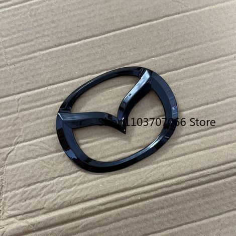 (Logo de coffre noir, MA3 17-19 Hatchback) - Grille de calandre avant OU emblème de coffre arrière compatible avec MAZDA (1/5)