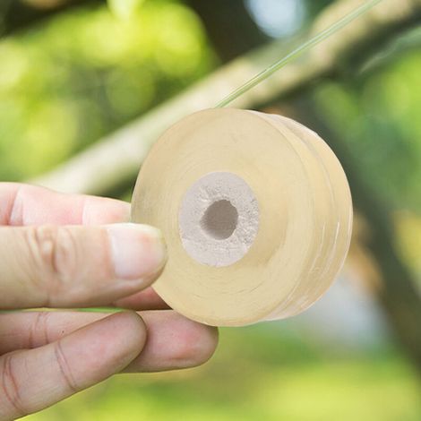 Professionelles, selbstklebendes, dehnbares Veredelungsband für blühende Pflanzen und Obstbäume, gelbes PVC, 3 Stück