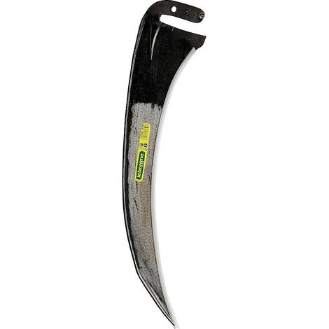 Leborgne – Faux à herbe sans talon 65 cm – Fer forgé trempé – Taillant mince affûté – Pour fauchage sur grandes surfaces