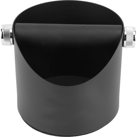 Poudre de café anti-dérapant petit seau de récupération pour machine à café, noir, récipient à marc de café domestique