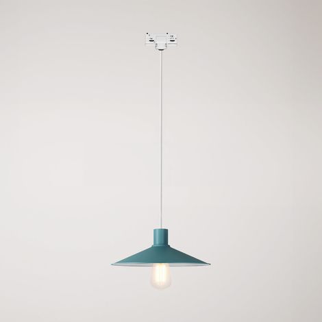 Creative Cables - Candeeiro suspenso Swing Pastel com abajur para sistemas de calhas - lâmpada incluída