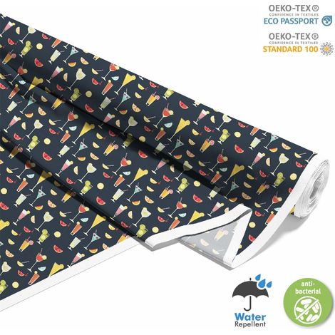 TESSUTI DECORATIVI PER ESTERNI OXFORD - Motivo Cocktail  DX8793 (1/5)