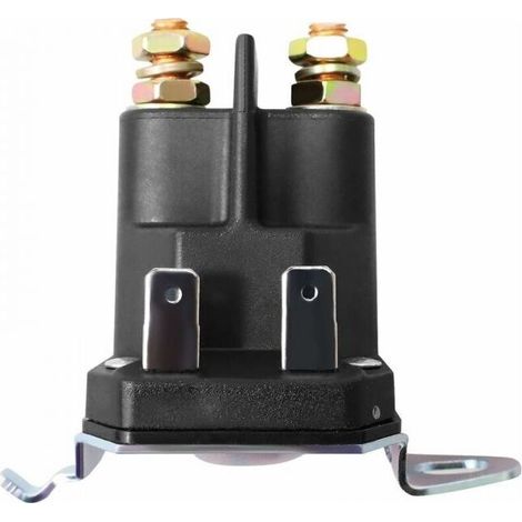 12V Starter Solenoid Relay – Compatible with lawnmowers, snowmobiles, golf carts – 4 terminals – Replaces 862-1241-211-12 - 532192507 (1/5)