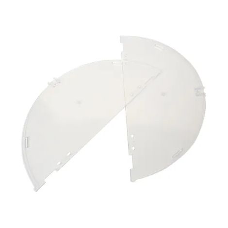 Coppia coperchi in plexiglass trasparente per smielatore 2/4, 3/6, 9, 18 favi - Art. 283